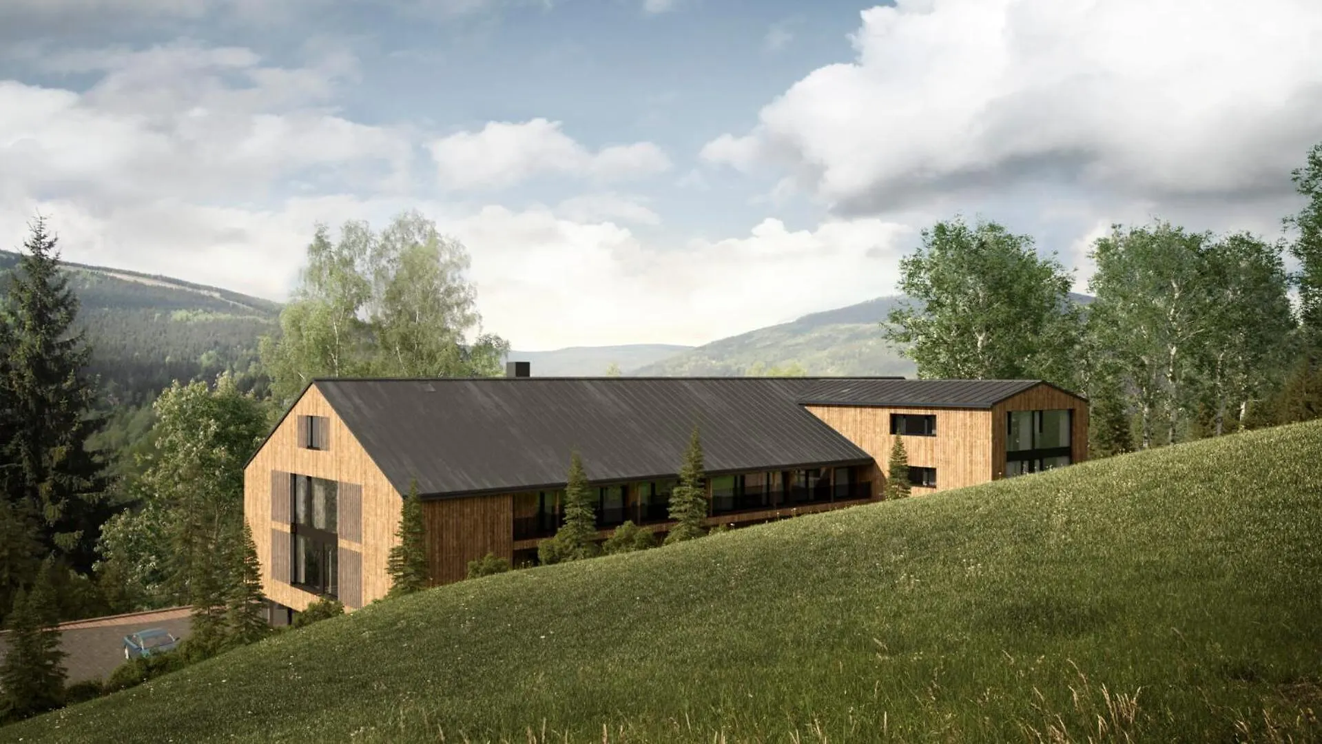 公寓 Rezidence Alpina - Apartman 15 Špindlerŭv Mlýn